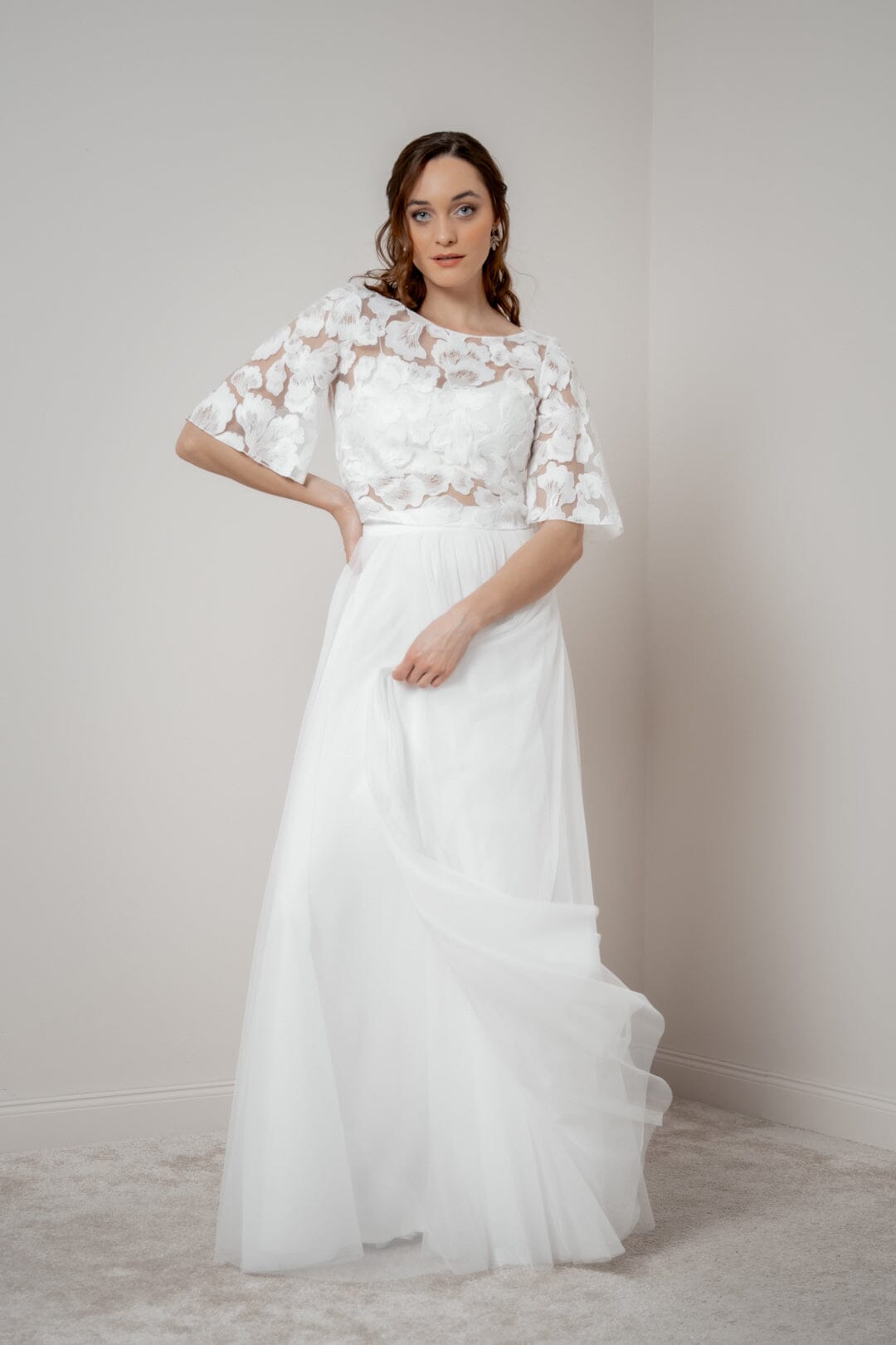 noni-selected-christy-braut-rock-ivory-softt-ll-maxi image 4