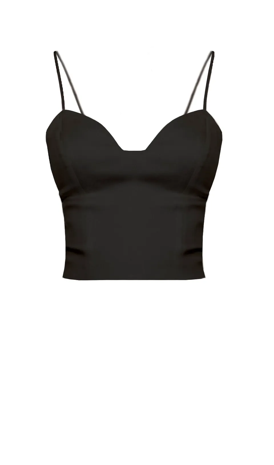 kaviar-gauche-cremant-top-black-abend-top-mit-seidenfutter image 1
