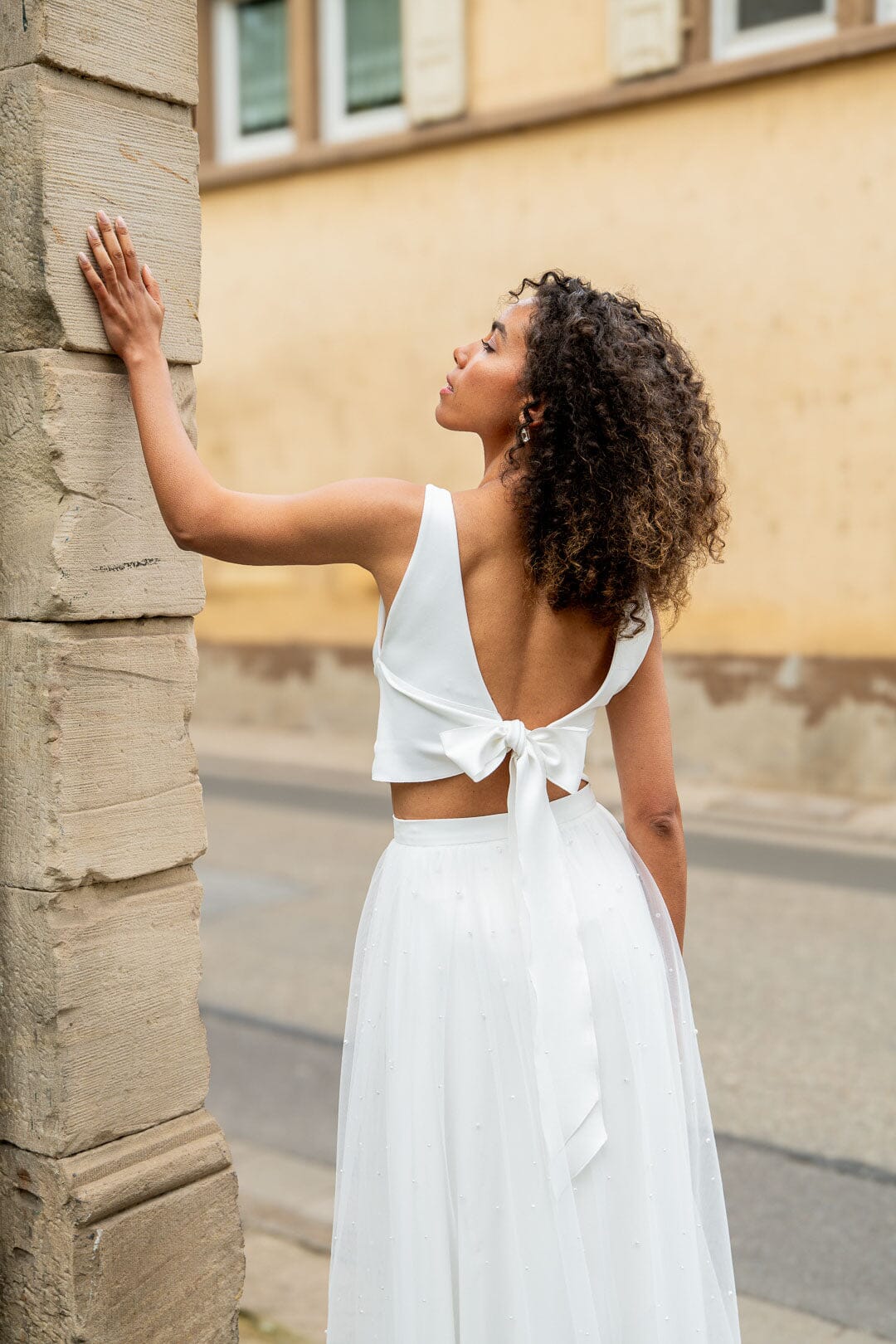 noni-novalee-wickeltop-braut-top-ivory-rmellos-v-ausschnitt image 7