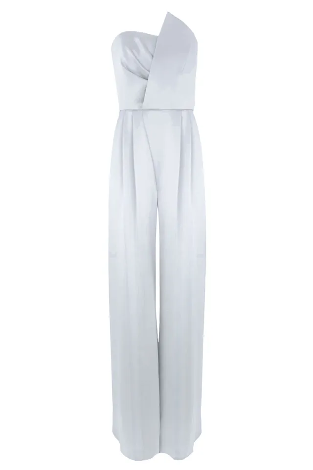 kaviar-gauche-asymmetric-bustier-overall-jumpsuit-platin image 1