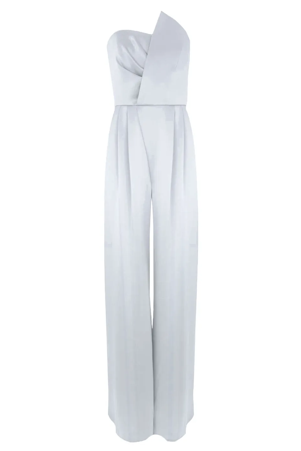 kaviar-gauche-asymmetric-bustier-overall-jumpsuit-platin image 1