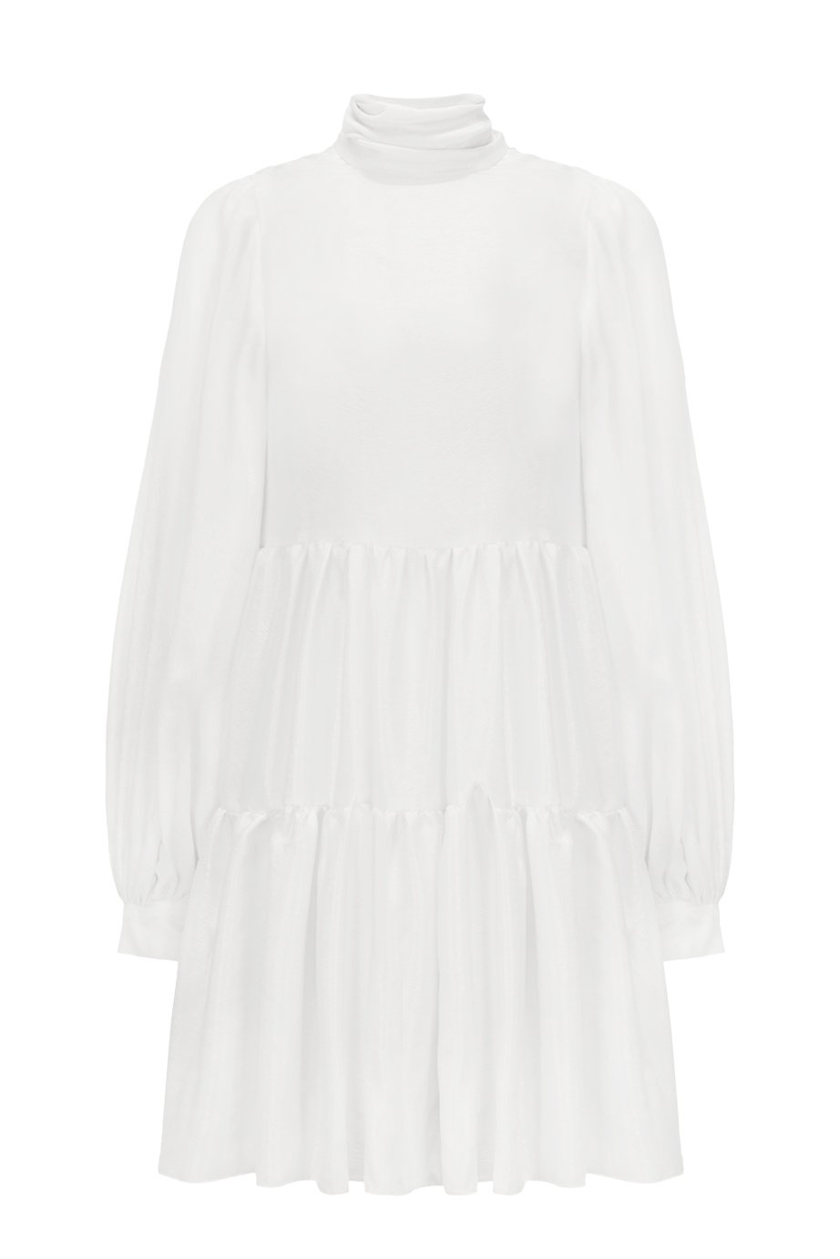 kaviar-gauche-little-cloud-kleid-kurz-ivory image 1