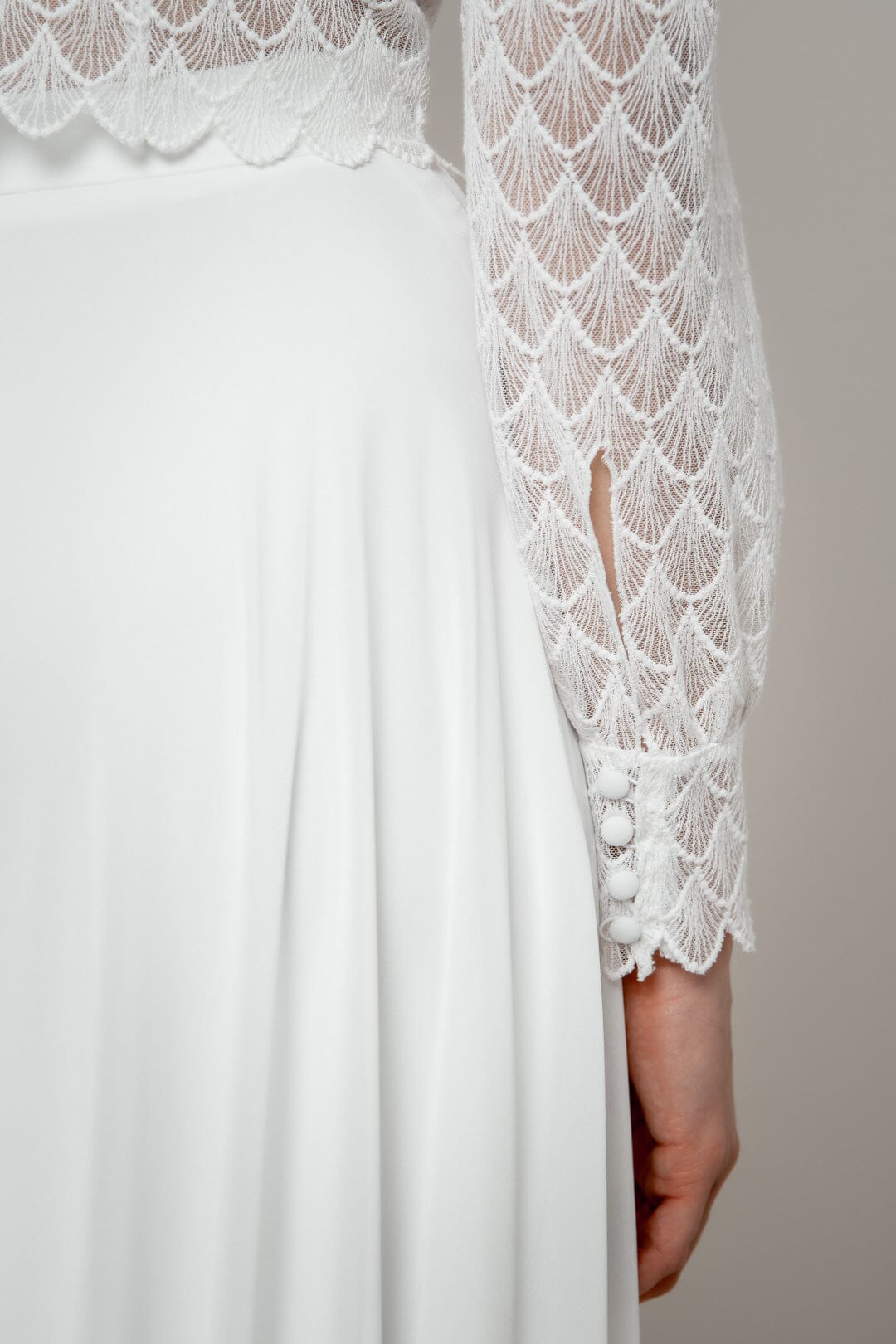 noni-selected-esthi-langarm-top-art-d-co-spitze-ivory image 6