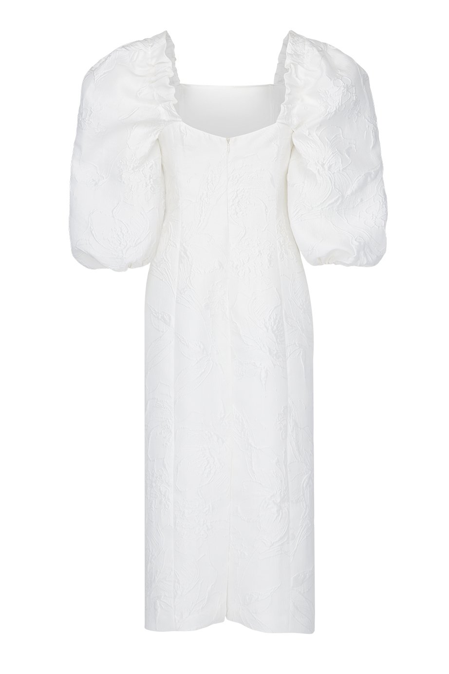 kaviar-gauche-clooney-carr-dress-midi-brautkleid-jacquard image 3