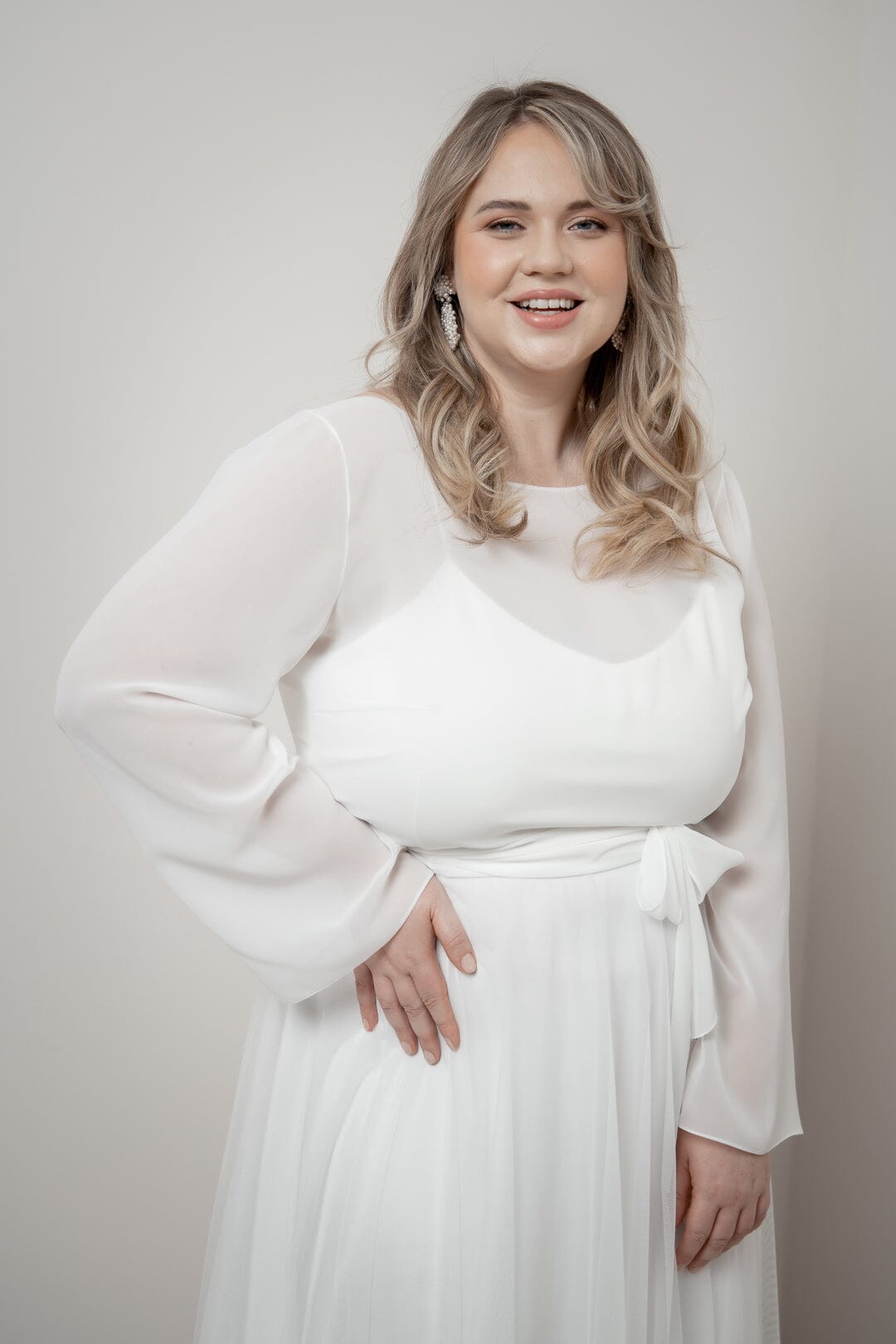 noni-beeke-chiffon-braut-top-plus-size-mit-wickelb-ndern image 2