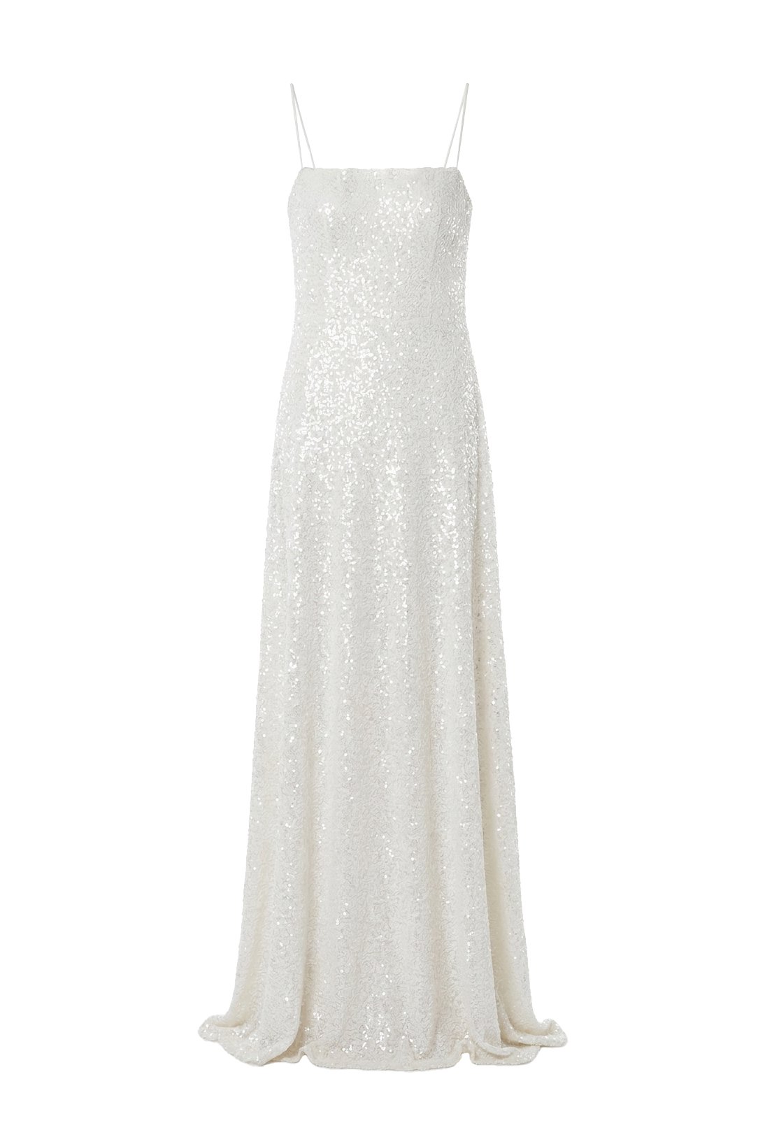kaviar-gauche-sparkle-dress-maxi-spaghettitr-ger-mit-schlitz image 1