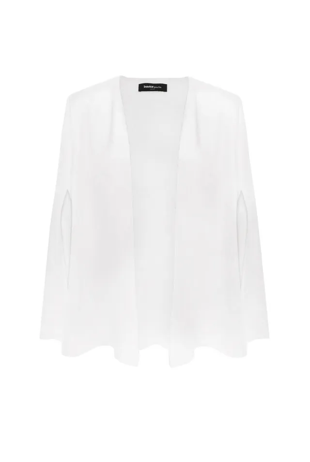 kaviar-gauche-blanchette-cape-short-brautcape image 1