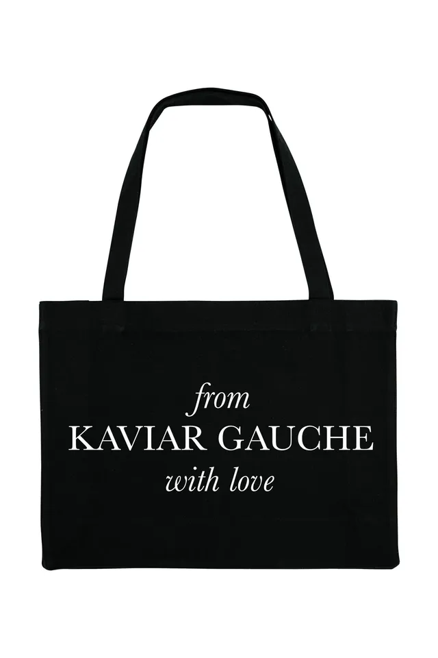 kaviar-gauche-logo-shopper-tasche image 1