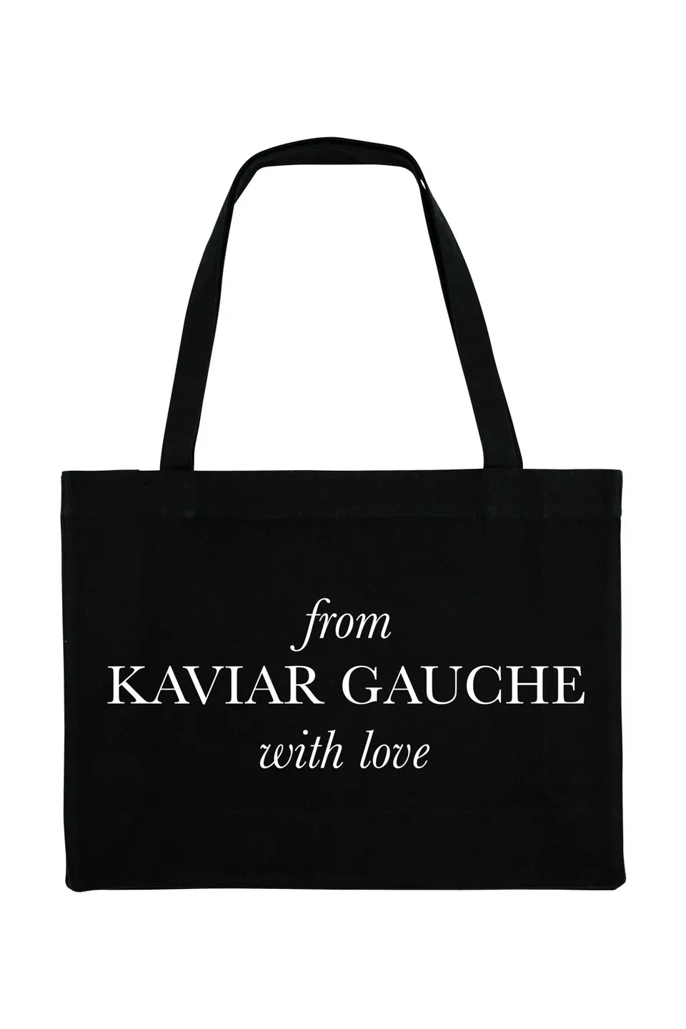 kaviar-gauche-logo-shopper-tasche image 1