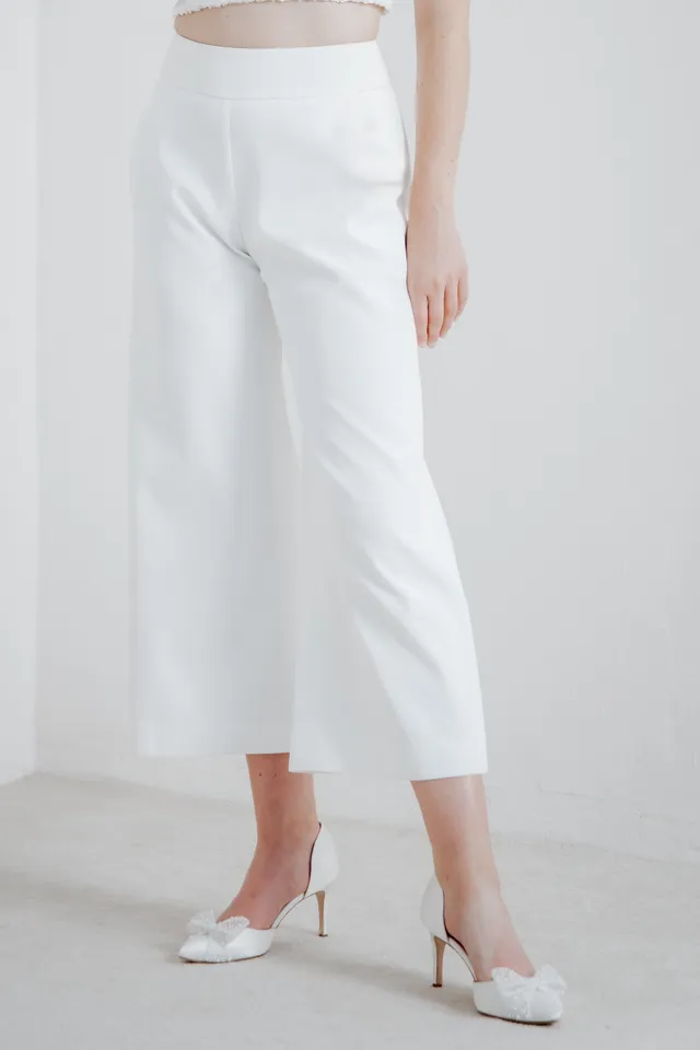 noni-vica-verk-rzte-brauthose-culotte-3-4-in-ivory image 1