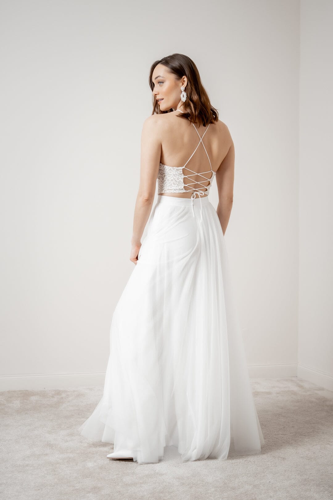 noni-selected-christy-braut-rock-ivory-softt-ll-maxi image 2