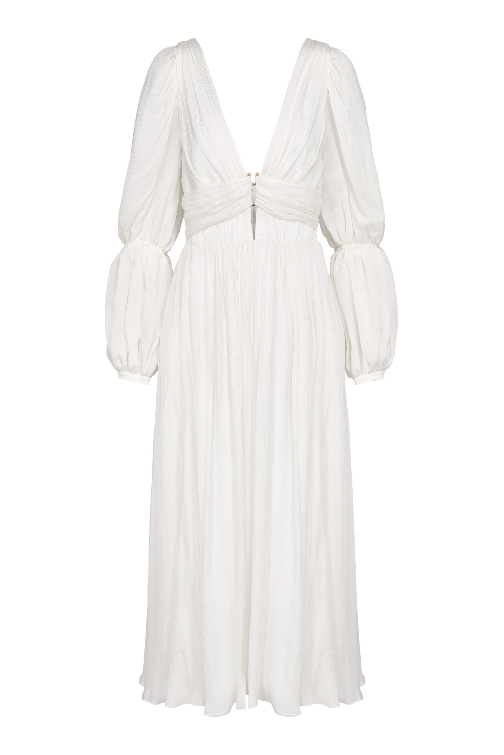 kaviar-gauche-aurabelle-midi-kleid-ivory-viskose image 1