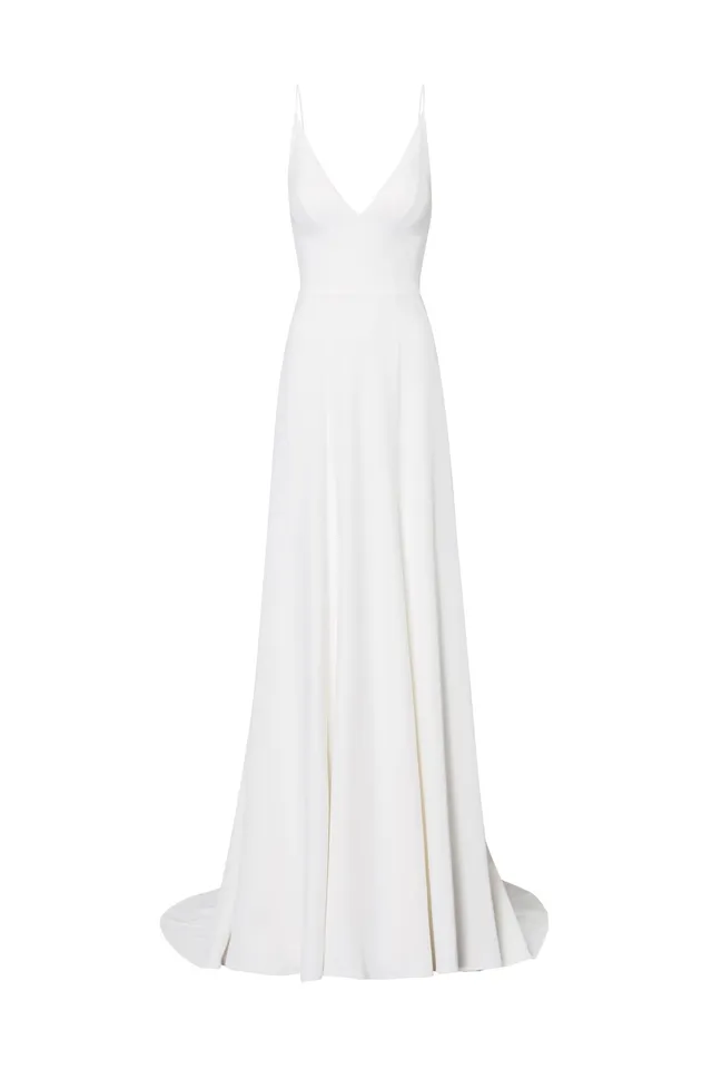 kaviar-gauche-valentine-dress-brautkleid-v-ausschnitt image 1