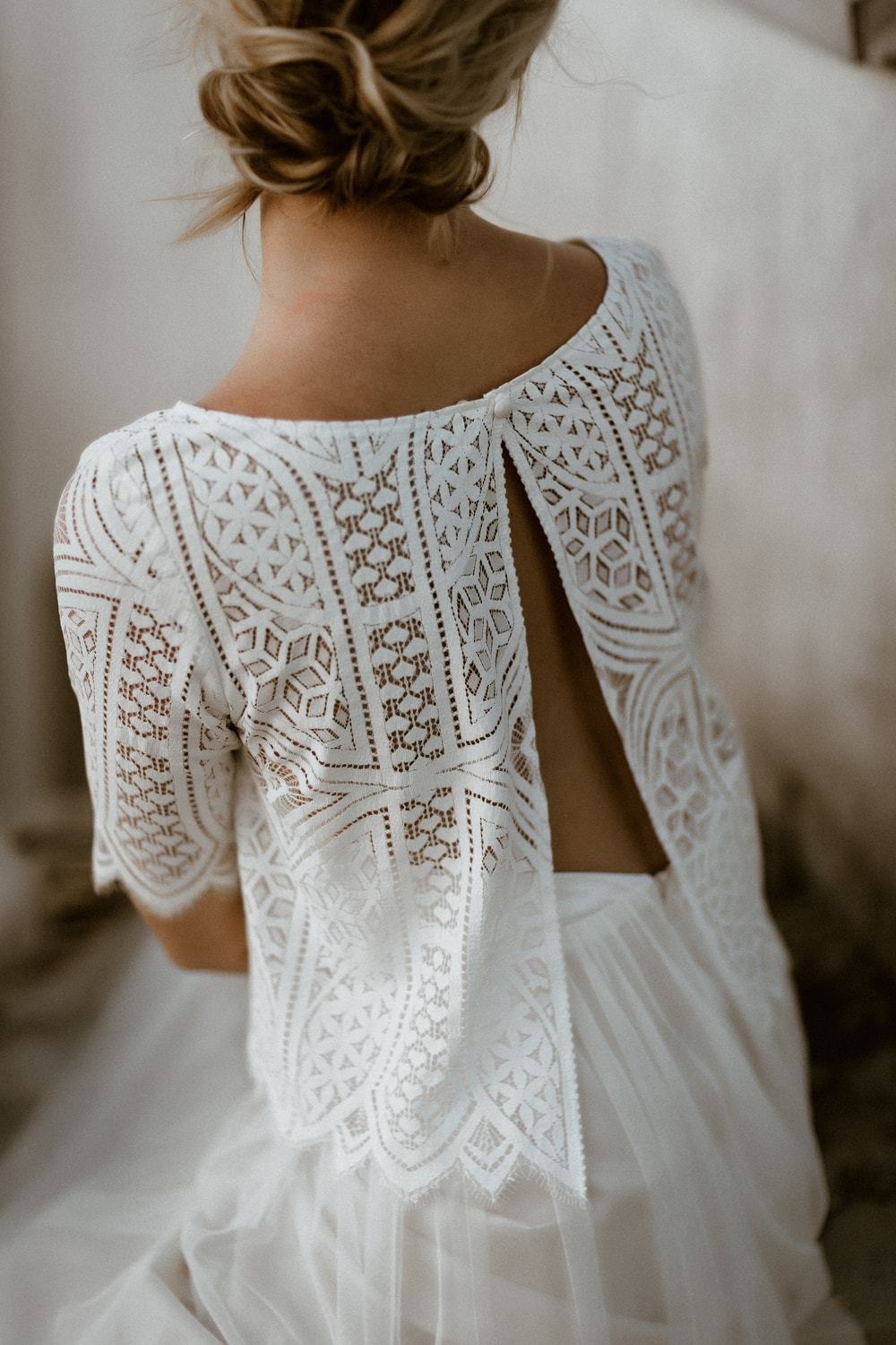 noni-calista-kurzarm-j-ckchen-aus-boho-spitze-in-ivory image 2