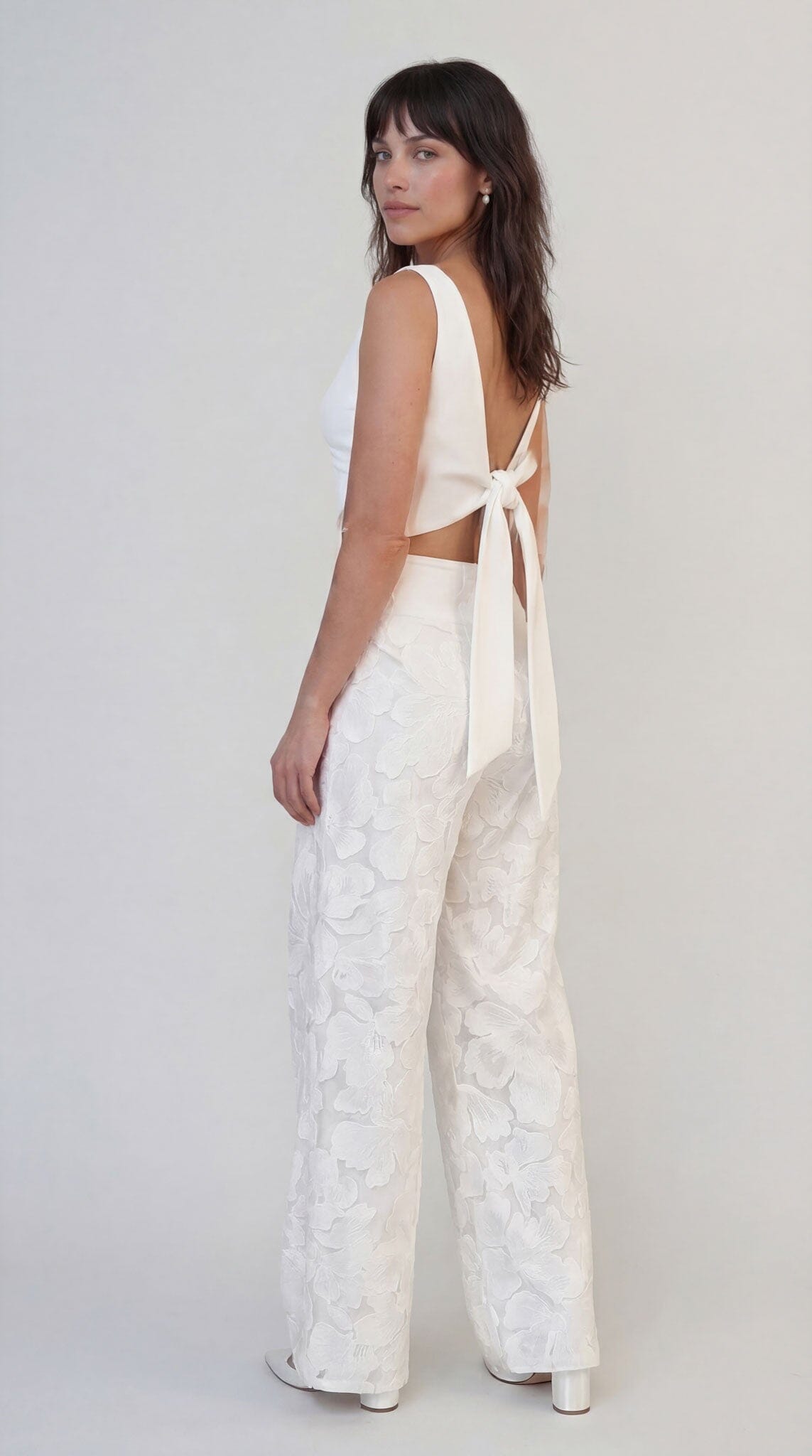 noni-anvi-elegante-brauthose-ivory-mit-blumenmuster image 5