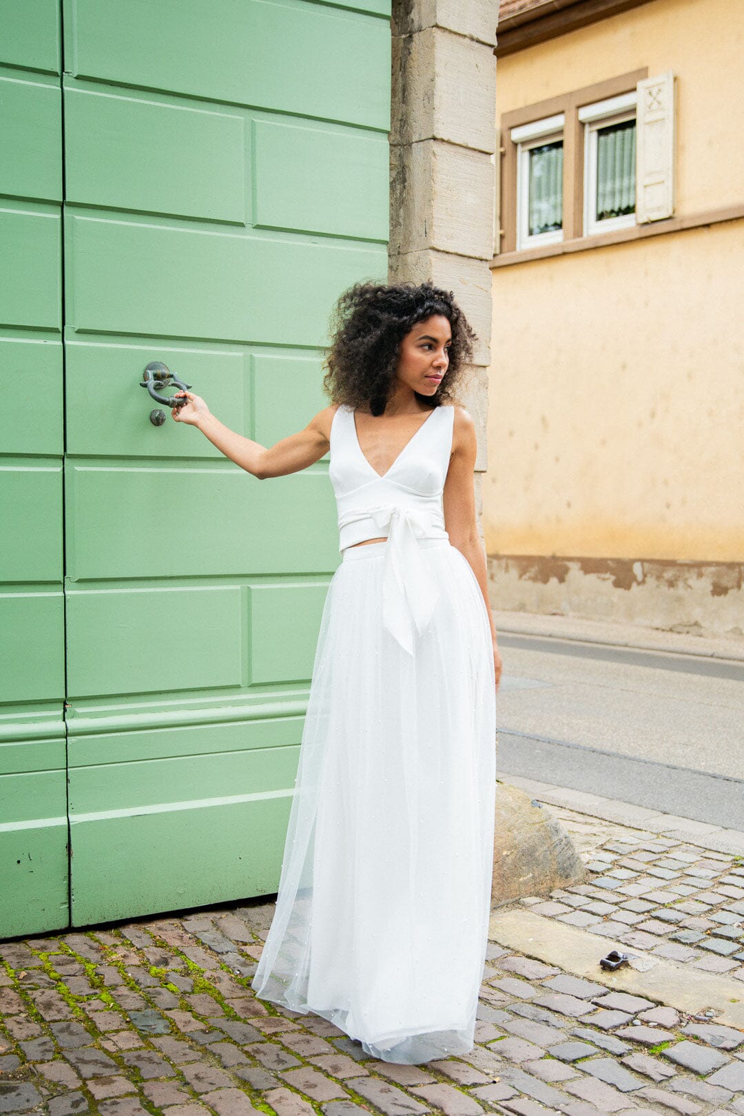 noni-novalee-wickeltop-braut-top-ivory-rmellos-v-ausschnitt image 8
