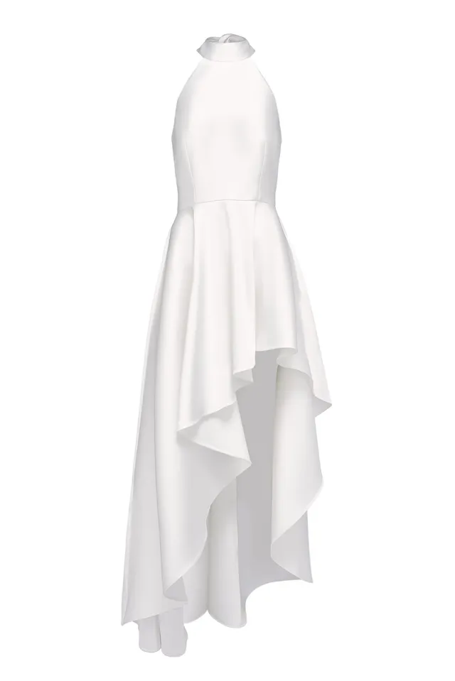 kaviar-gauche-marilyn-dress-brautkleid-mit-offenem-r-cken image 1