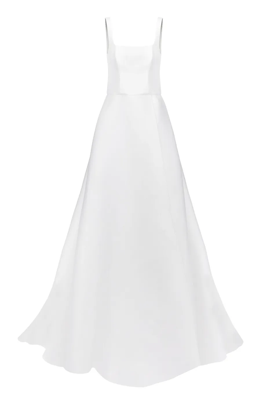 kaviar-gauche-spencer-square-dress-plain-a-linie-mit-schleppe image 1