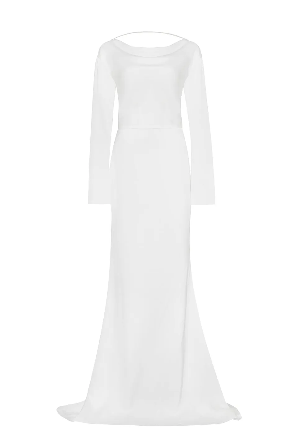 kaviar-gauche-waterfall-longsleeve-dress-mermaid-brautkleid image 1