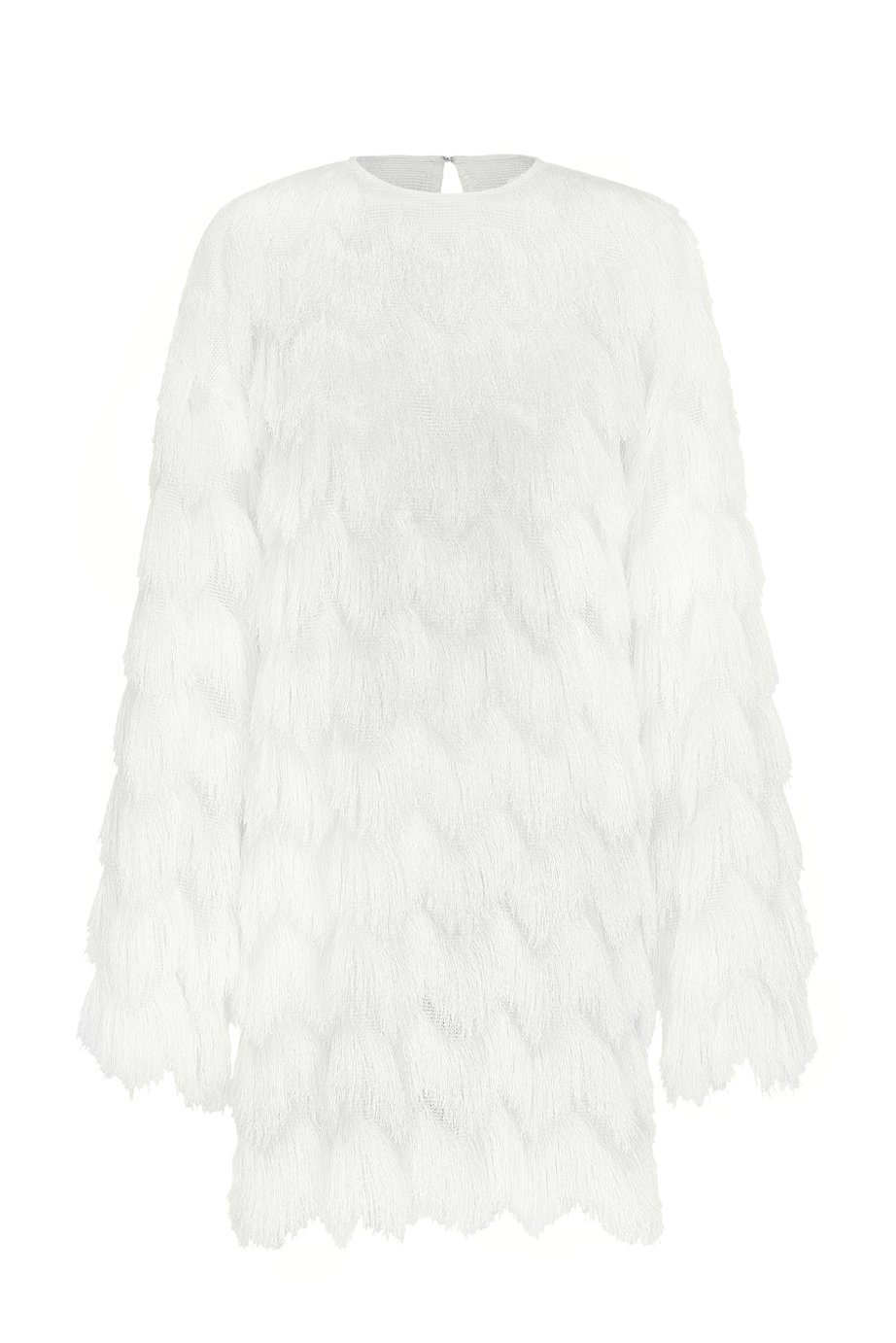kaviar-gauche-twist-pulli-dress-fransen-minikleid-standesamt image 1