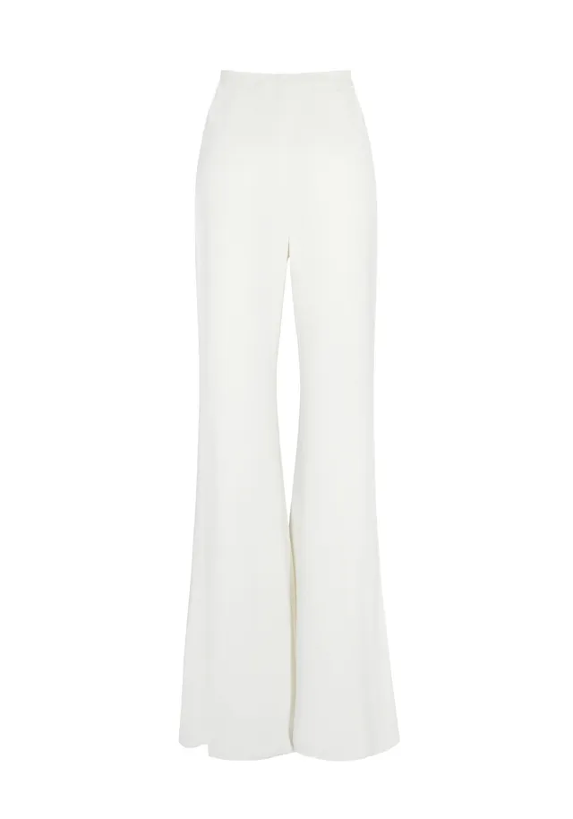 kaviar-gauche-sable-flare-pants-marlenehose-ivory-aus-viskose image 1