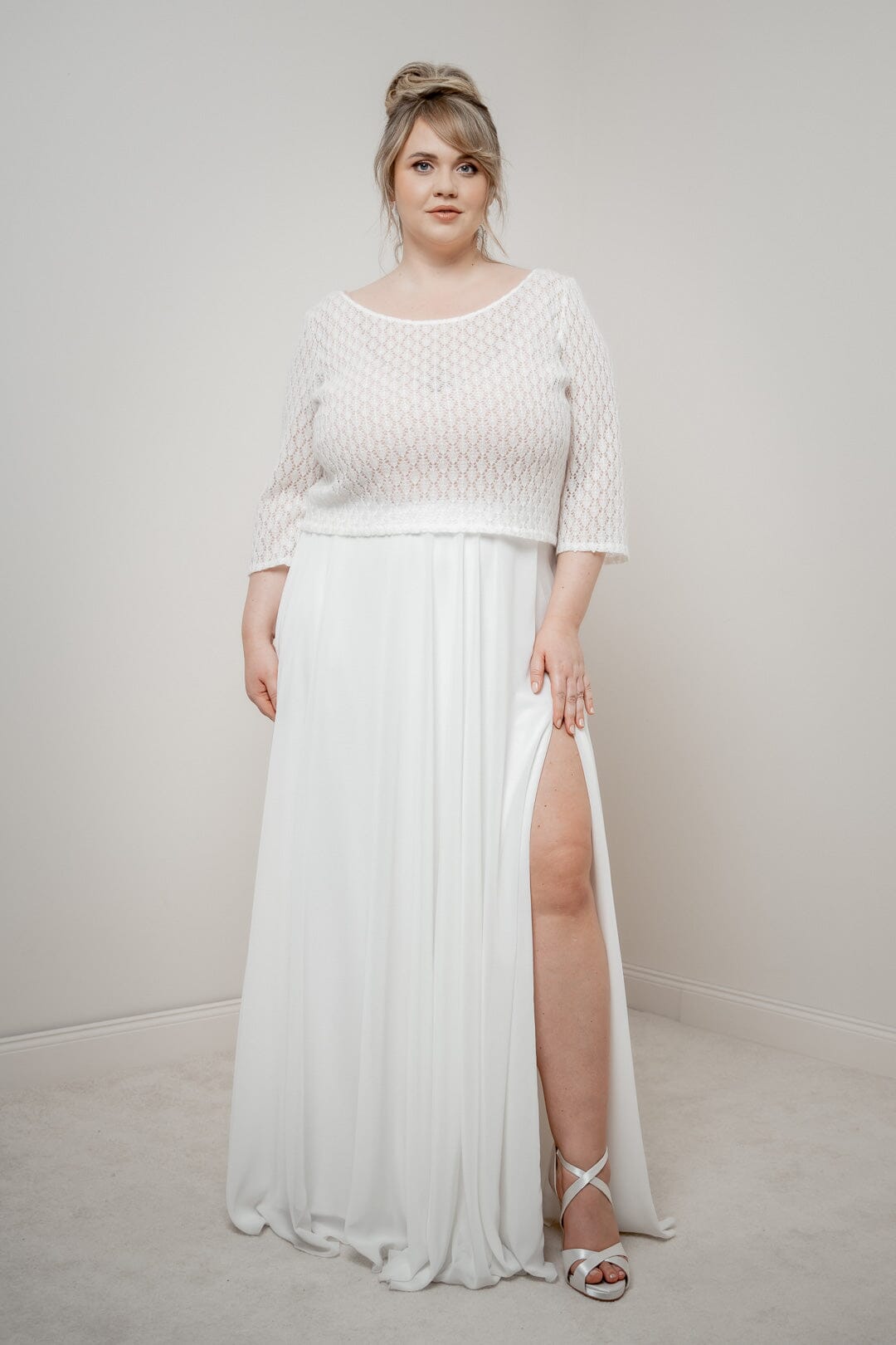 noni-curvy-haldis-gemusterter-braut-pulli-ivory image 3