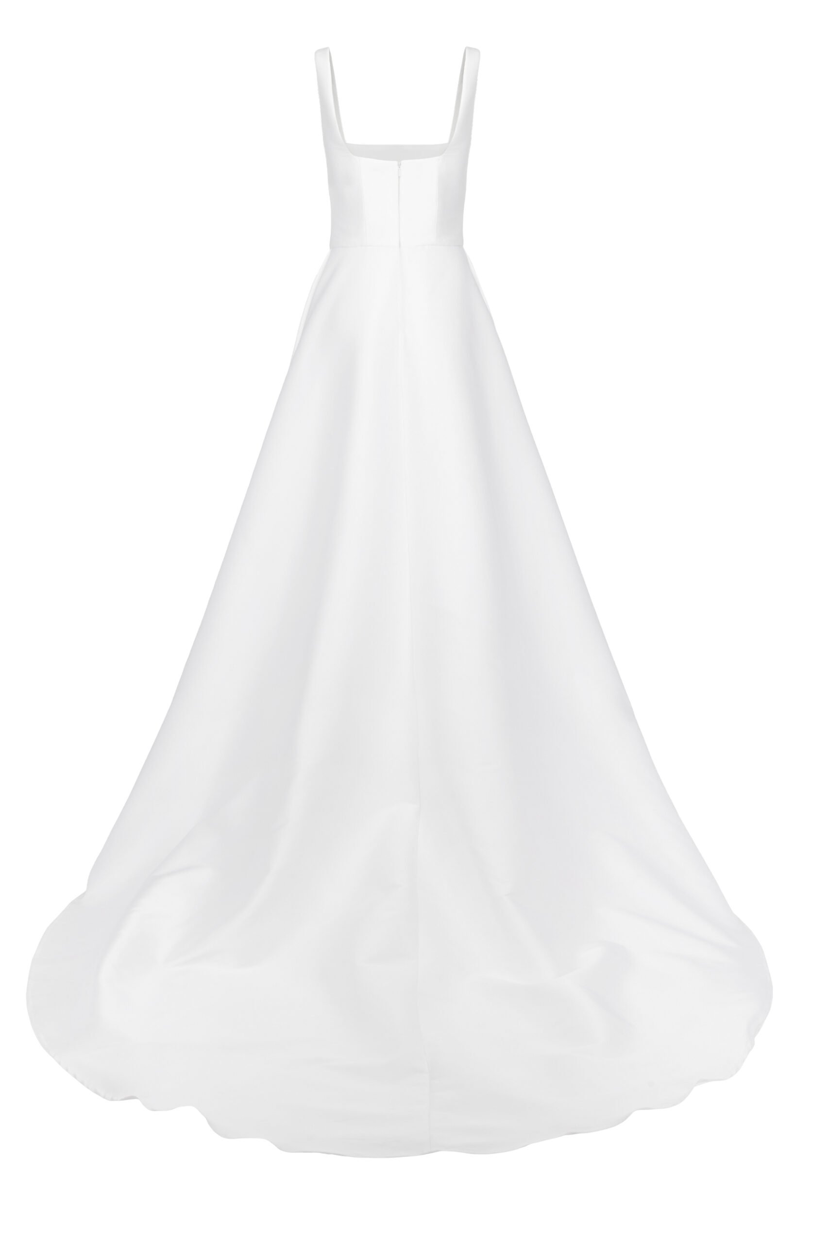 kaviar-gauche-spencer-square-dress-plain-a-linie-mit-schleppe image 3