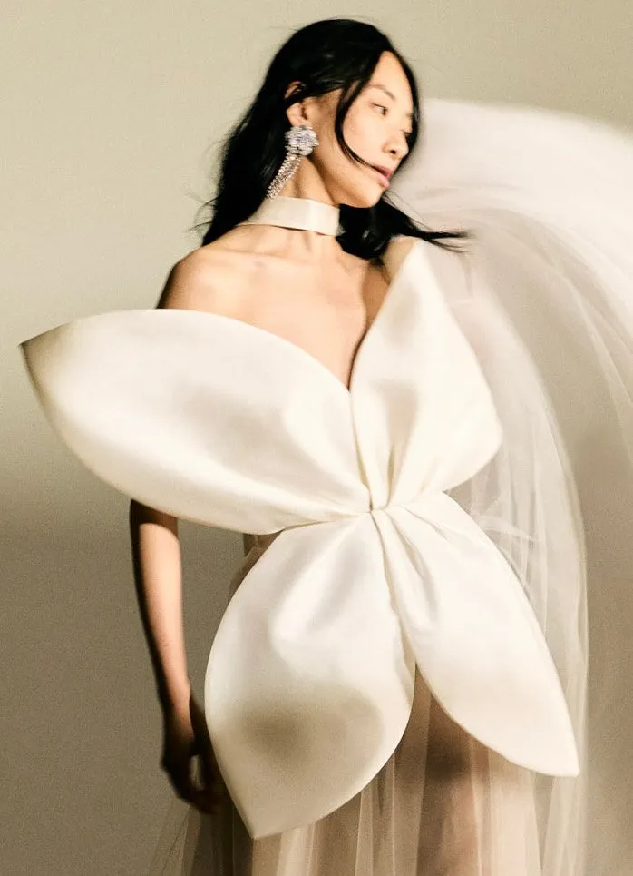 kaviar-gauche-wedding-scarf-small-brautschal image 1