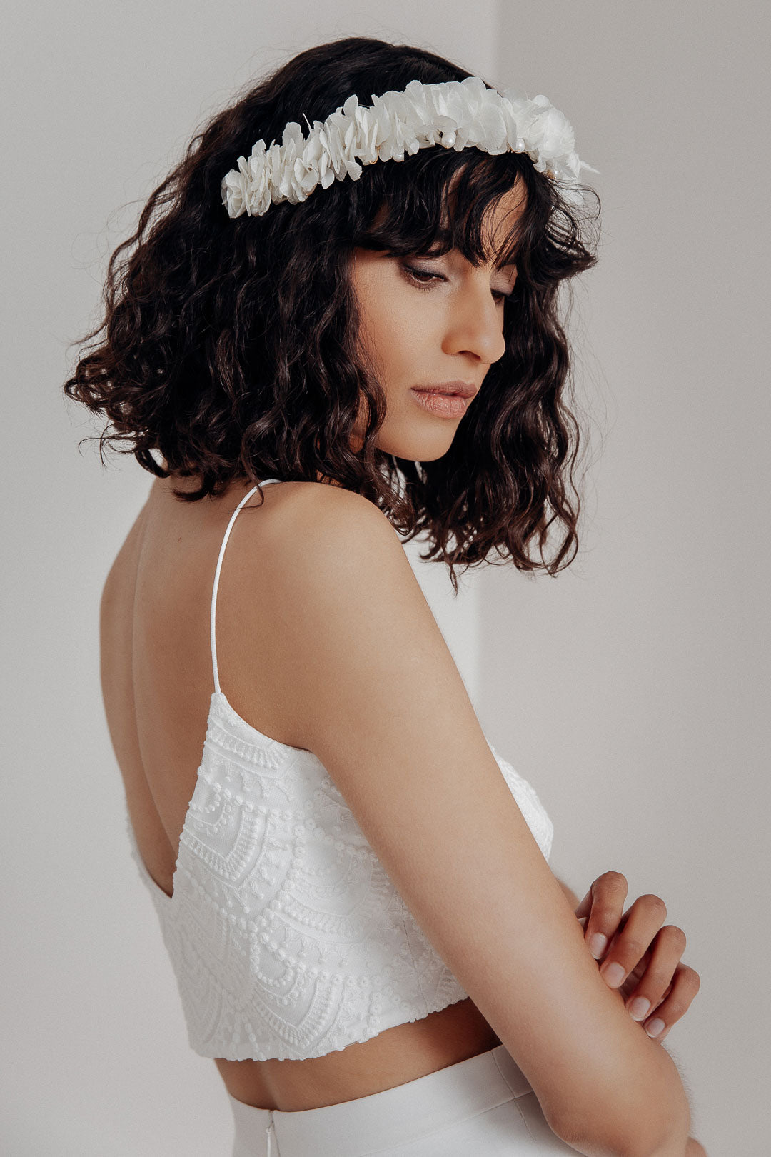 noni-niah-cropped-extra-kurzes-braut-top-aus-vintage-spitze image 6