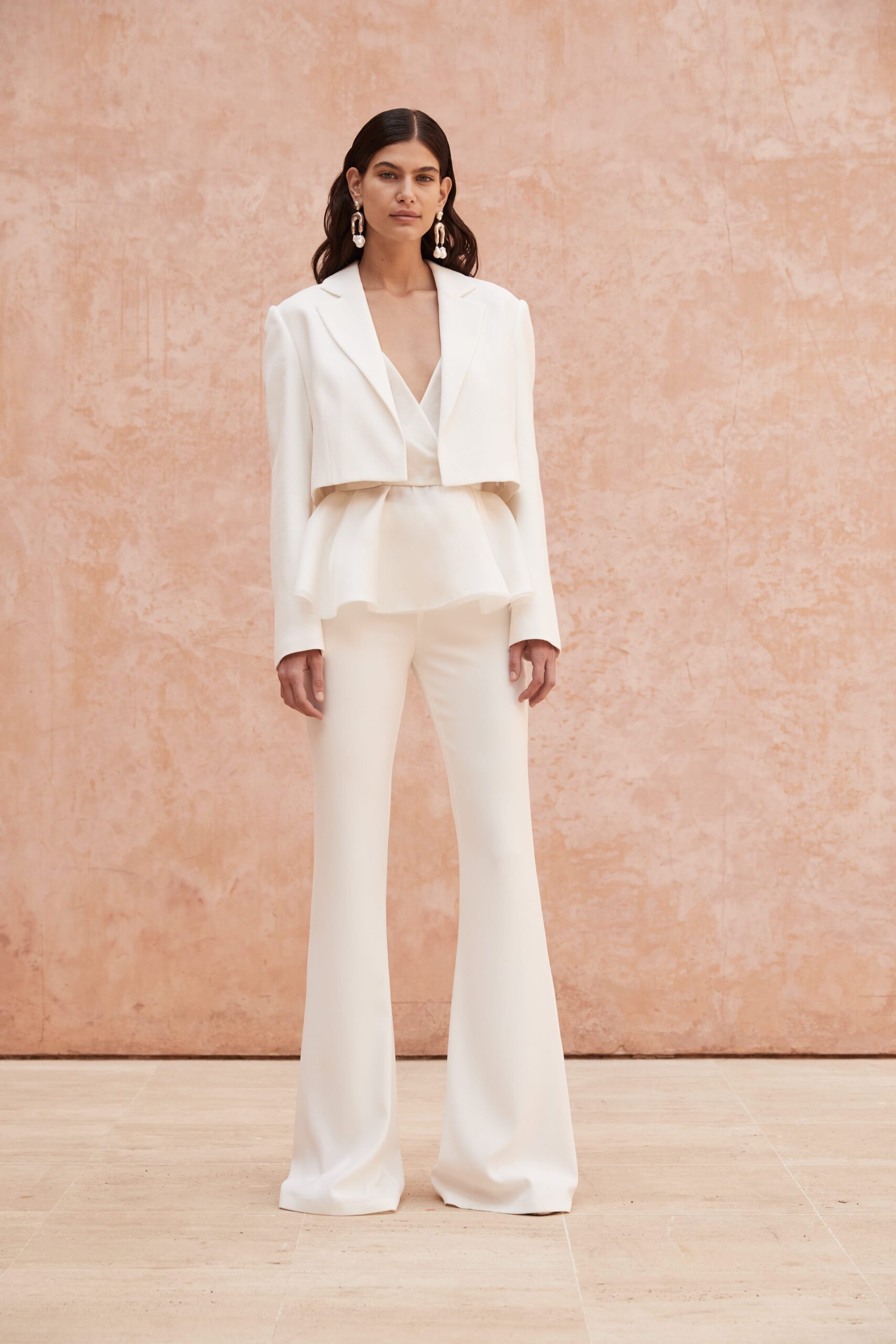 kaviar-gauche-cropped-blazer-modern-infinity-mit-revers image 2