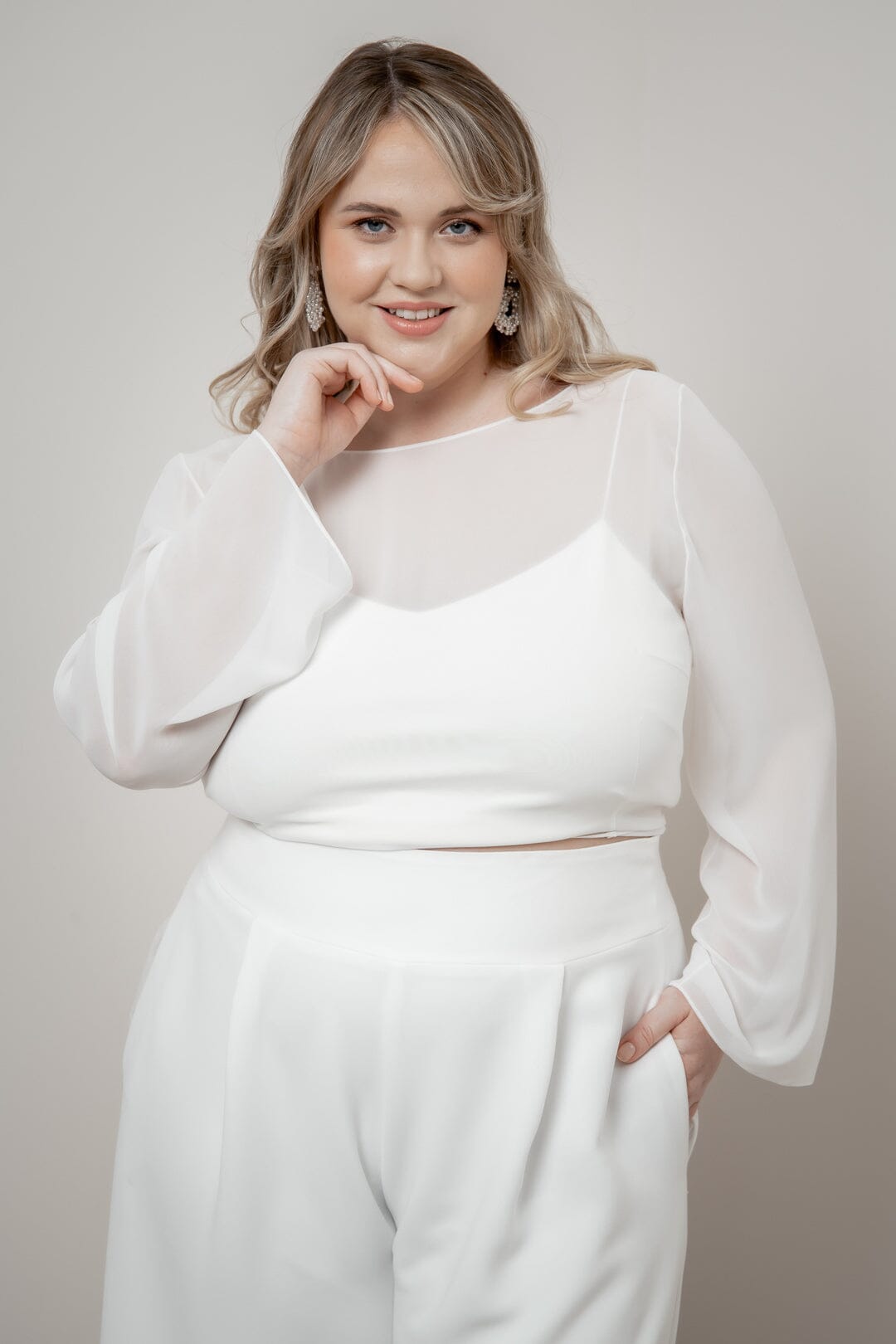 noni-beeke-chiffon-braut-top-plus-size-mit-wickelb-ndern image 5