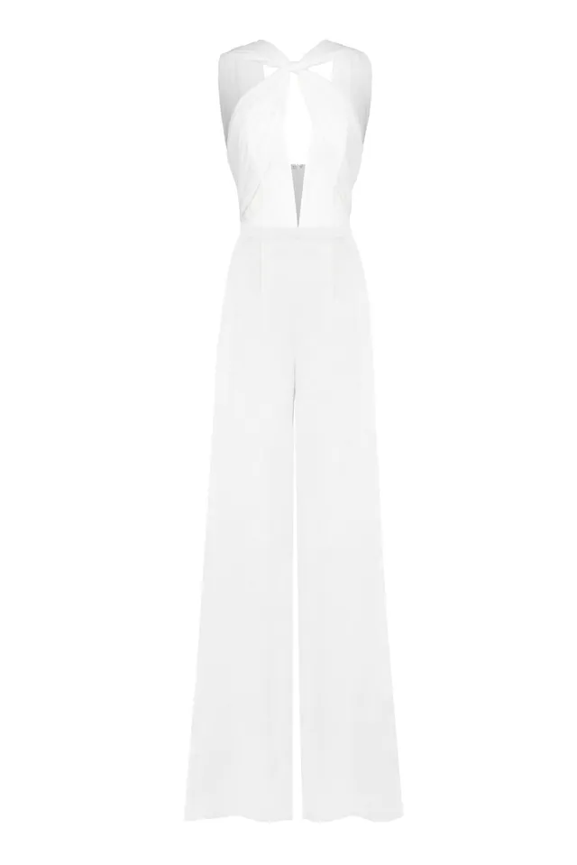 kaviar-gauche-ruby-wonder-overall-corsage-jumpsuit-wrap image 1