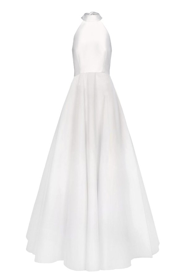 kaviar-gauche-marilyn-dress-long-brautkleid-ivory-mit-offenem-r-cken image 1