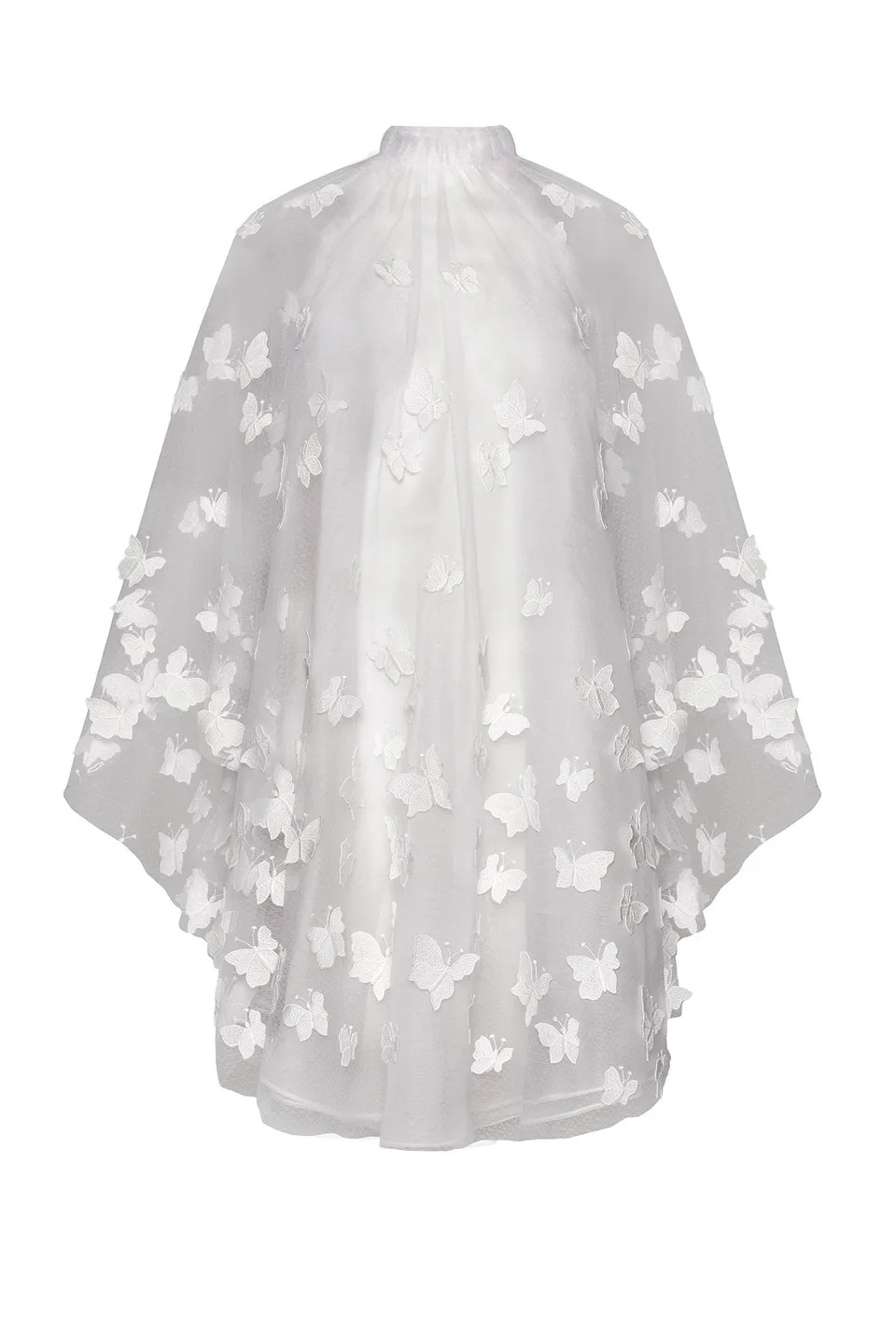 kaviar-gauche-swinging-papillon-dress-braut-minikleid-60s image 1