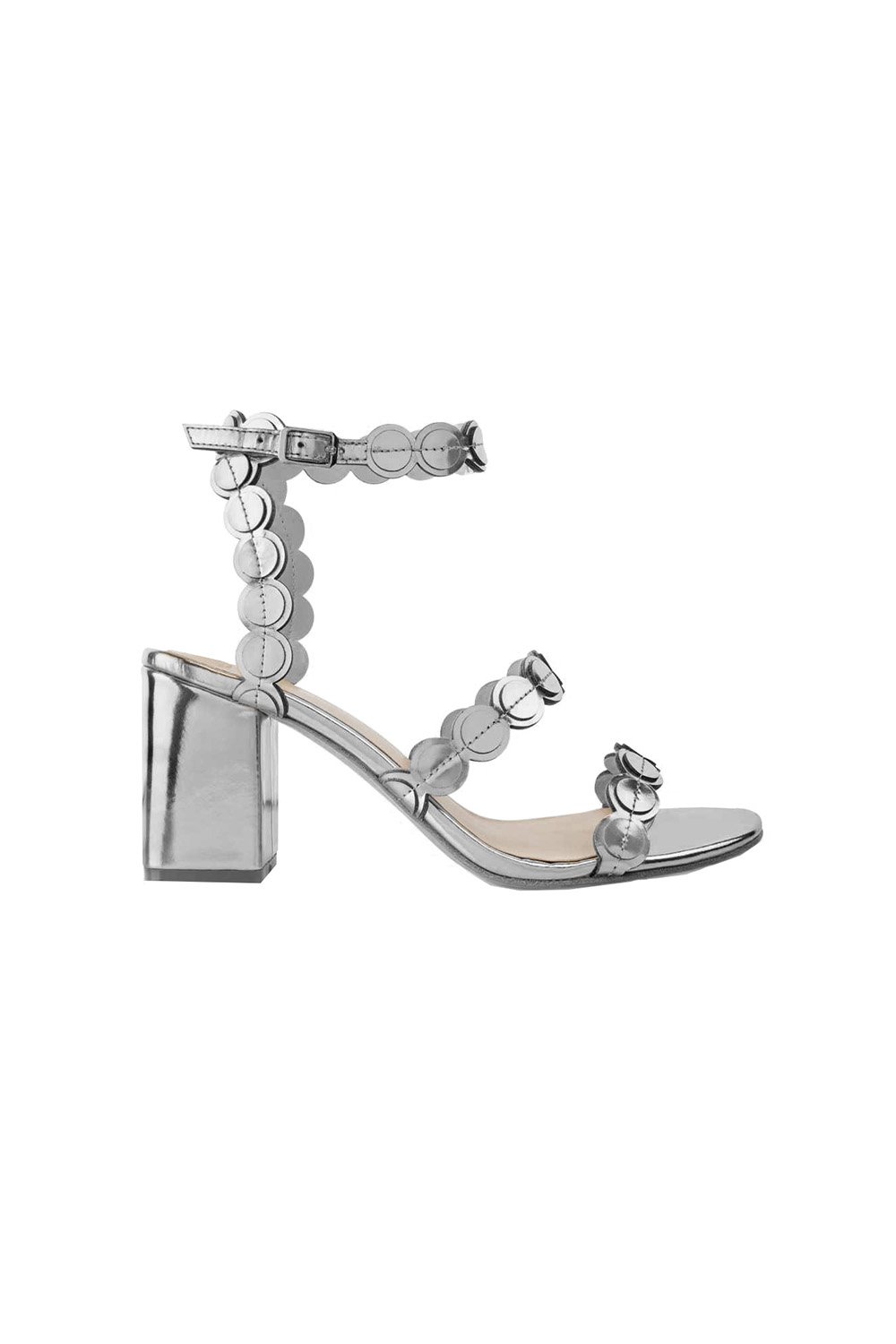 kaviar-gauche-sans-souci-sandale-metallic-silber-8-cm image 1