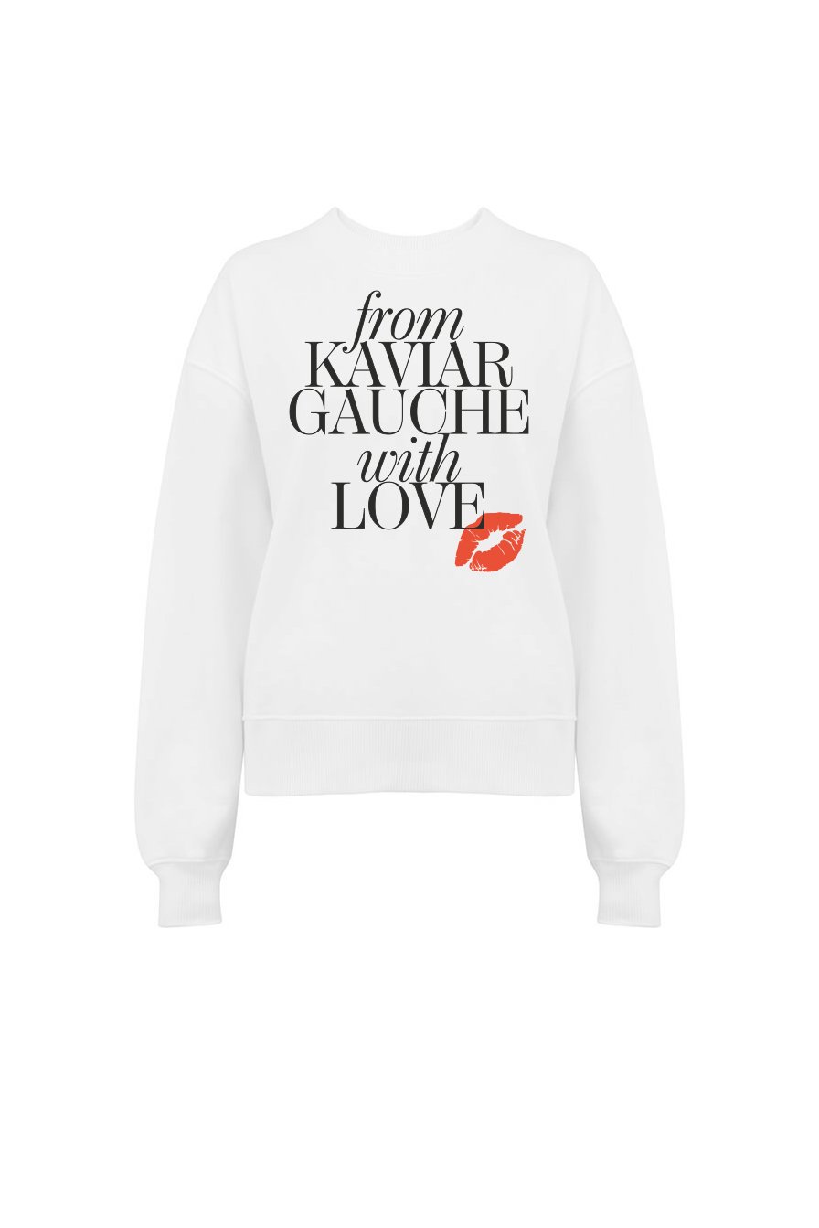 kaviar-gauche-kiss-logo-sweater image 1
