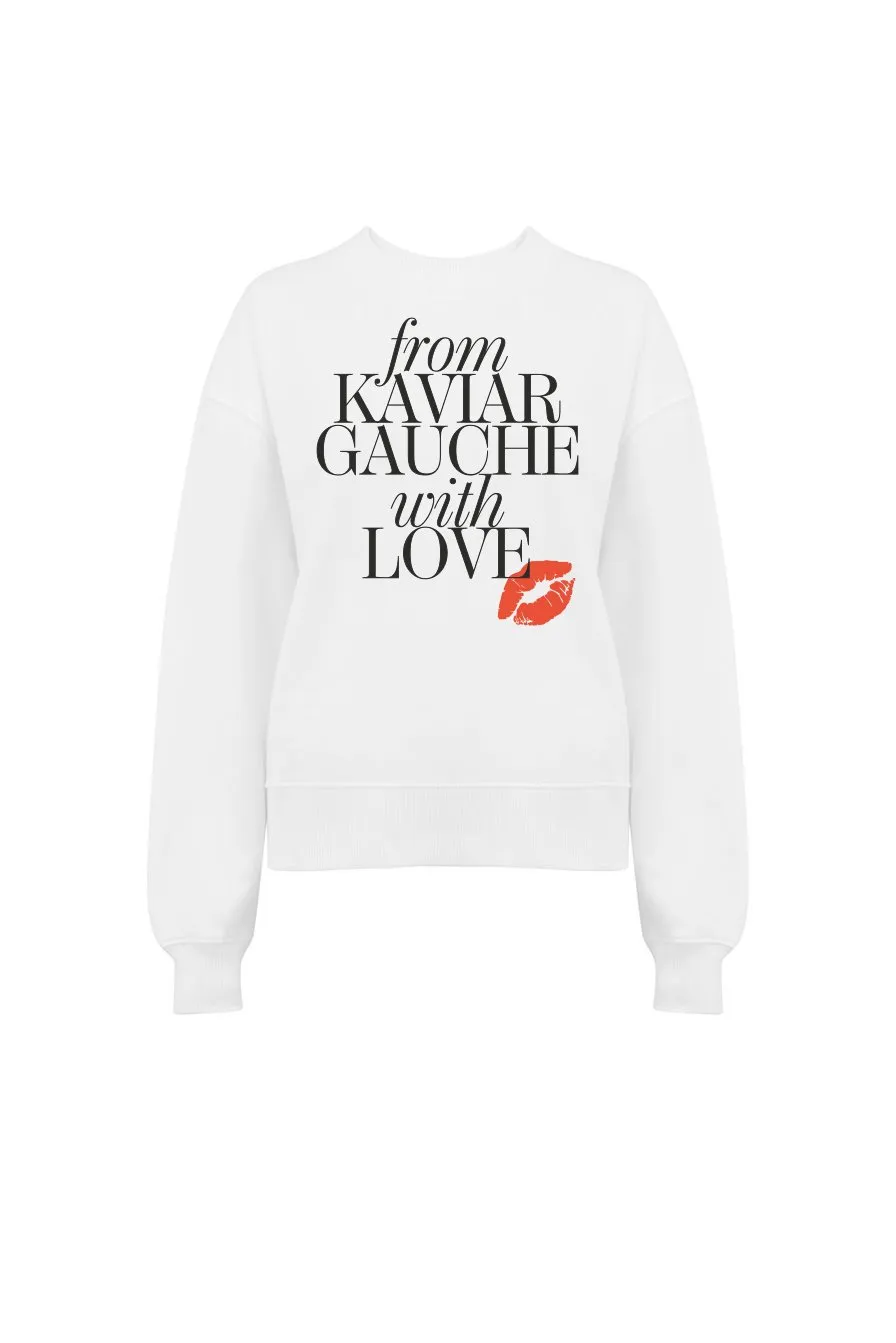 kaviar-gauche-kiss-logo-sweater image 1