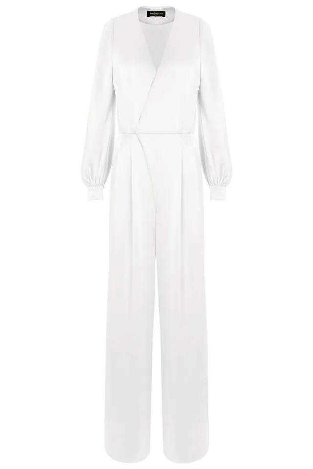kaviar-gauche-cache-coeur-overall-braut-jumpsuit-wickel image 1