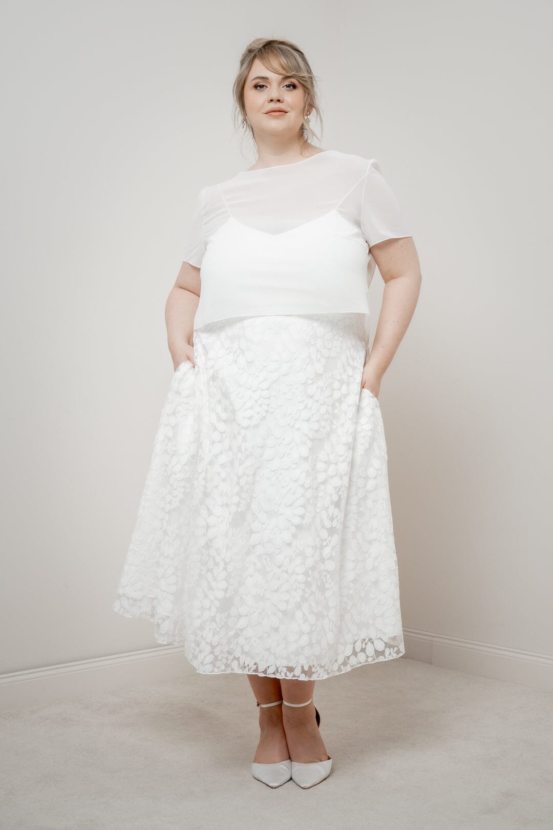 noni-lani-curvy-selected-plus-size-braut-top-chiffon-ivory image 2
