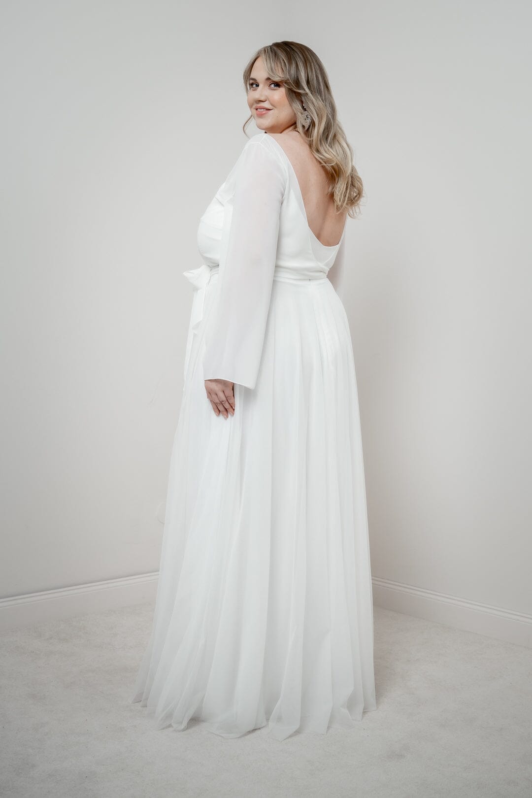 noni-curvy-levke-braut-rock-t-ll-maxi-ivory-mit-schlitz image 2