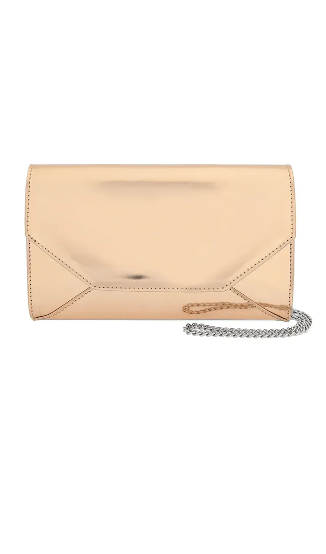 kaviar-gauche-metallic-envelope-clutch-mini-23-cm-aus-rindsleder image 1