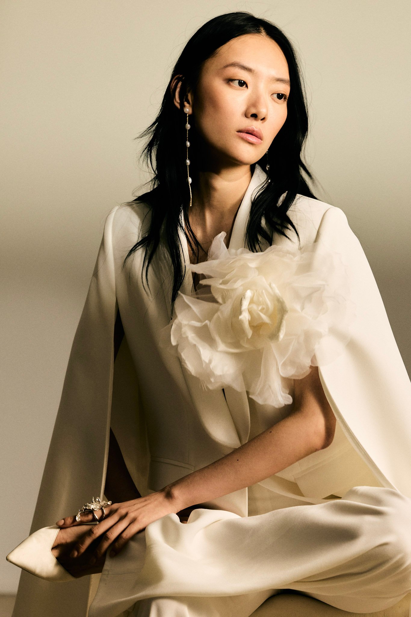 kaviar-gauche-smoking-blazer-cape-kurz image 1