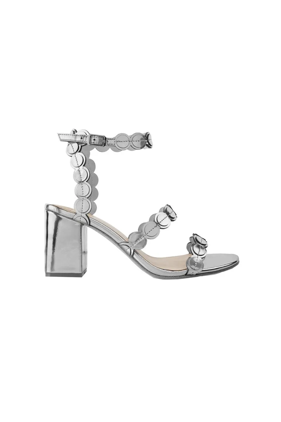 kaviar-gauche-sans-souci-sandale-metallic-silber-8-cm image 1