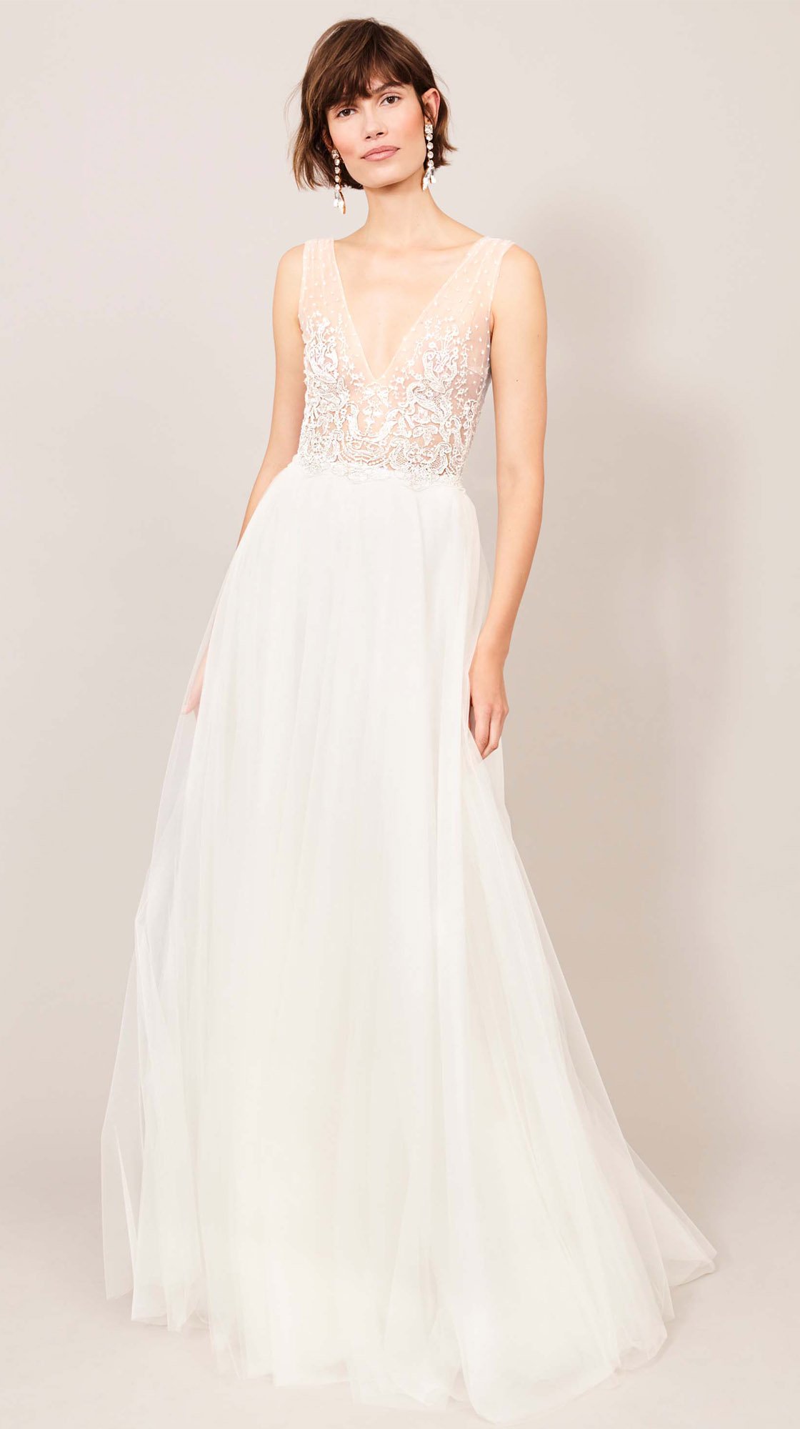 kaviar-gauche-champagne-tulle-dress-t-ll-brautkleid image 3