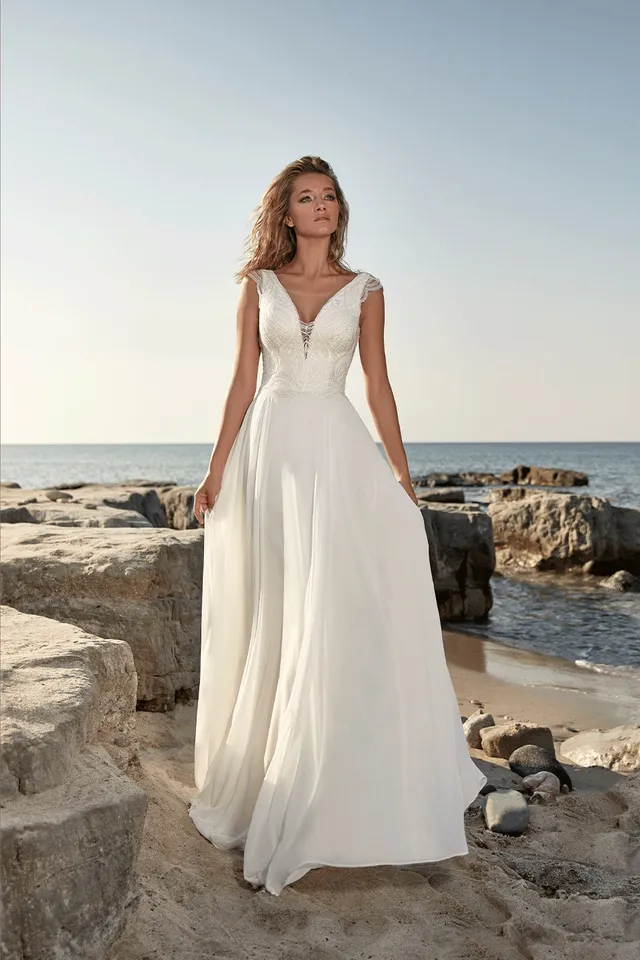 herve-paris-bridal-targon-brautkleid-vintage-collection image 1