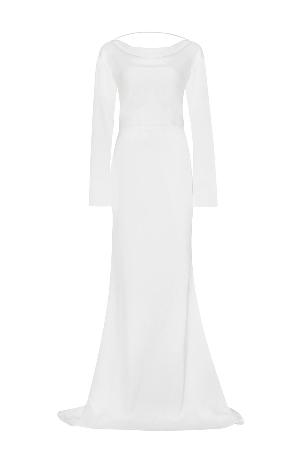 kaviar-gauche-waterfall-longsleeve-dress-mermaid-brautkleid image 1