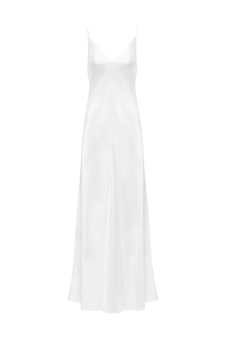 kaviar-gauche-lingerie-dress-figurbetontes-standesamt-kleid-mit-schlitz image 1