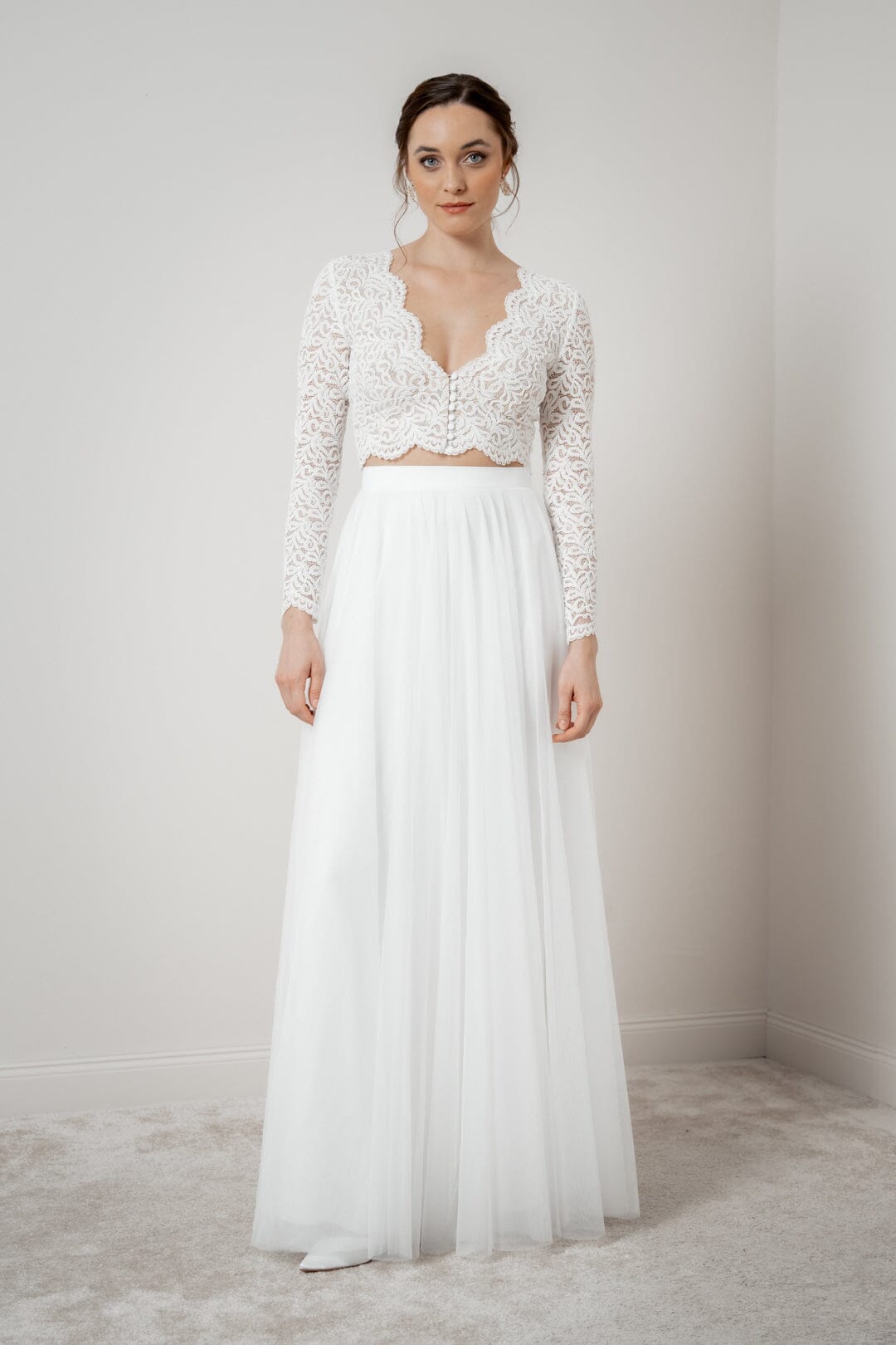 noni-selected-christy-braut-rock-ivory-softt-ll-maxi image 7